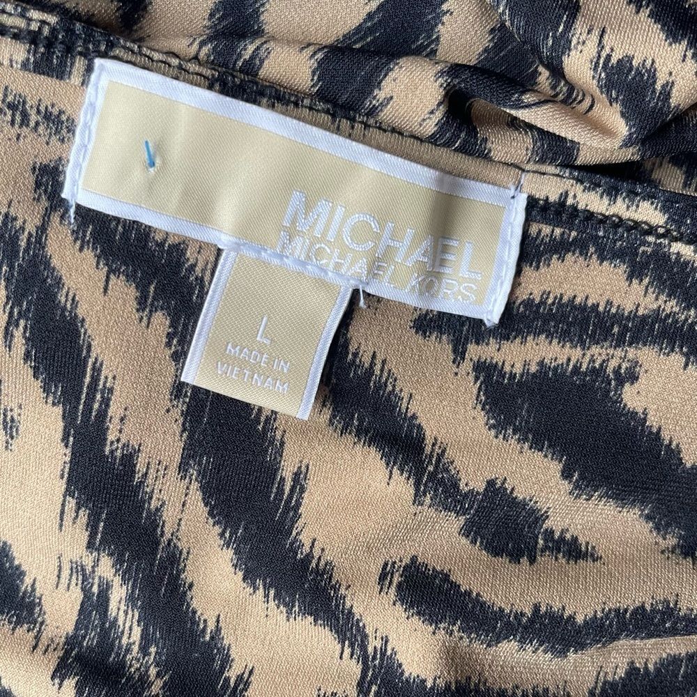 Michael Kors tiger stripe top - Picture 3 of 4